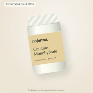 NoFarma Creatine Monohydrate packaging concept